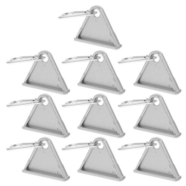 

hooks & rails 10pcs useful assembly line slot hook triangle hanging