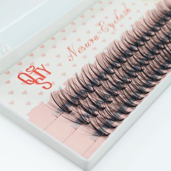 

mink lashes 8/9/10/11/12 all size 10d/20d individual false eyelash extension 60 bundles full strip makeup1
