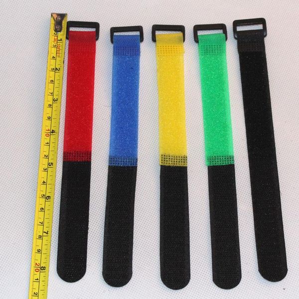 

fishing accessories 10pcs reusable rod tie holder strap suspenders fastener hook loop cable cord ties belt tackle box