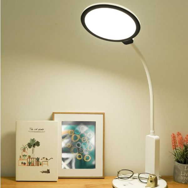 

table lamps led desk lamp high brightness power comsumption 15.6w white lights color 3 levels eye protection zm907