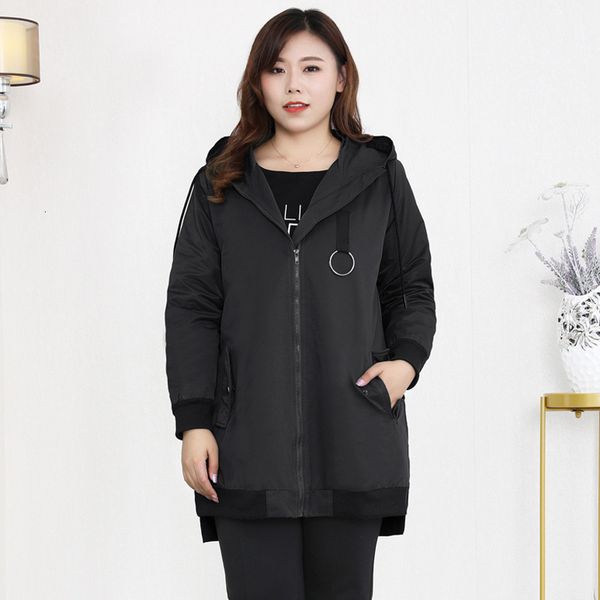 

coat plus size 10xl 9xl 8xl 4xl of women sleeves autumn trench coats femme hooded casual line long overcoated, Tan;black