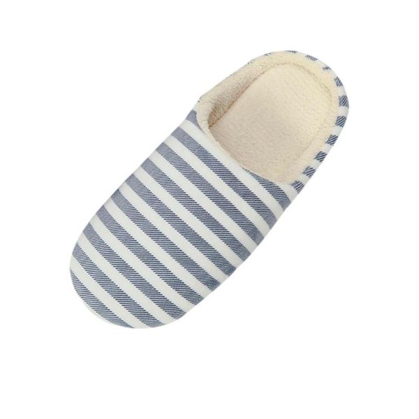 

slippers drop women winter home cartoon striped pattern shoes soft warm house indoor bedroom lovers, Black