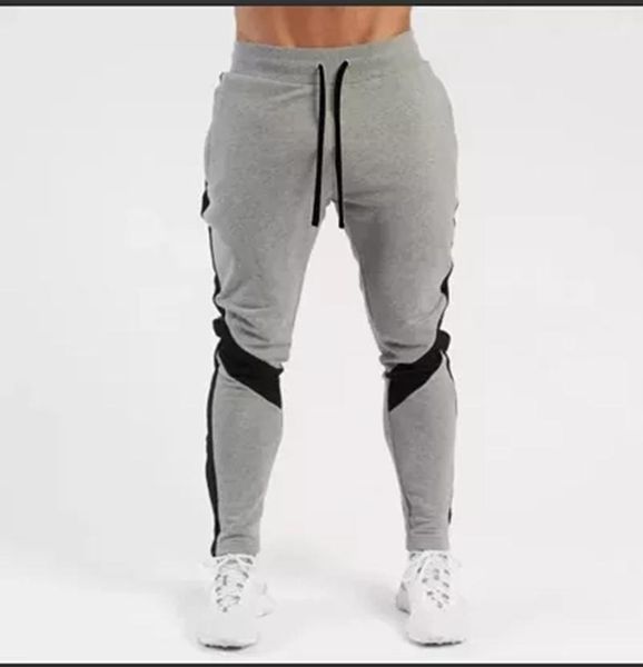 

men's jogger brand pants casual sports fitness workout s-3xl, Black