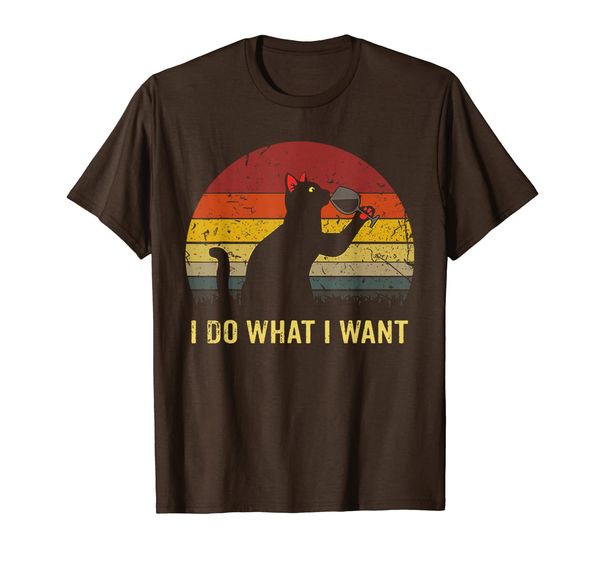 

Cat Drink Wine Do What I Want T-shirt Gift For Cat Lovers T-Shirt, Mainly pictures