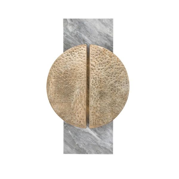 

wall lamp modern nordic design marble light and metal led for indoor el project