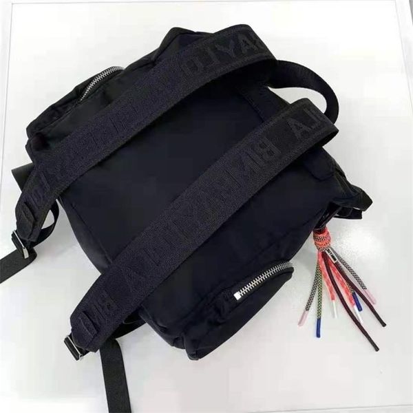 

women backpack ladies multi-pocket crossbody bag mochila travel for girls bolso nylon waterproof handbag cartera 211215