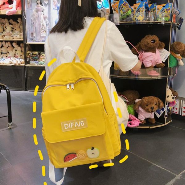 

outdoor bags harajuku clear women ita schoolbags for teenage girls large capacity travel backpacks school woman bookbags 2021