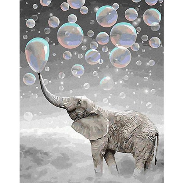 

paintings diamond painting animals elephant schilder op nummer drawing pictures by numbers 60x90 christmas decoration