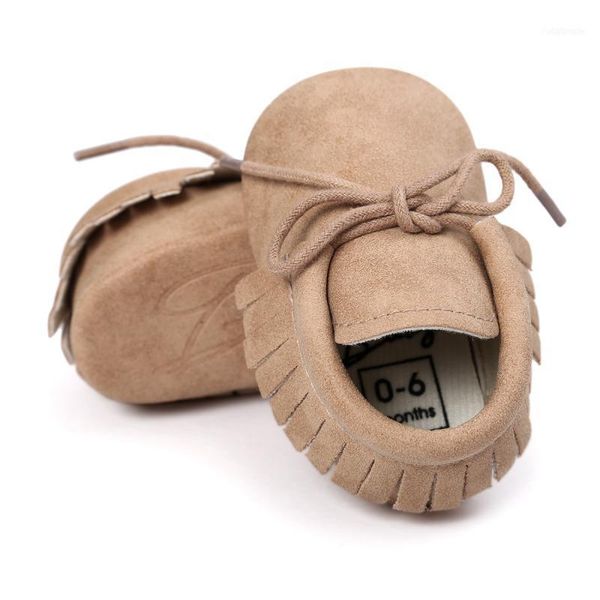 

baby shoes pu leather girls for booties moccasins fashion fringe first walks 0-18m 10 colors1