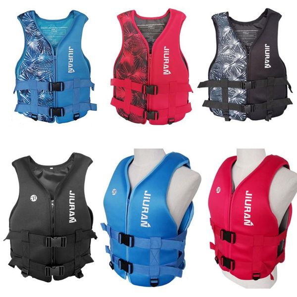 

children's life vest fishing kayak rowing swimming surfing rafting water sports safety neoprene jacket & buoy