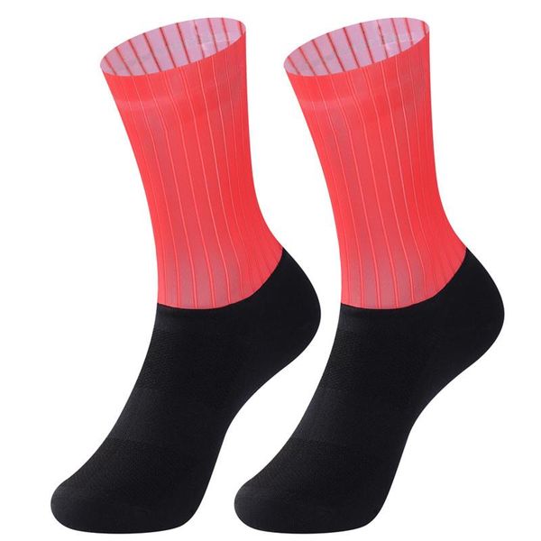 

sports socks 2021 sport men s coolmax cycling riding bicycle breathbale basketball calcetines ciclismo, Black