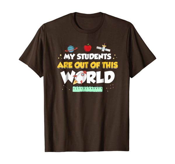 

my students are out of this world space teacher t-shirt, White;black