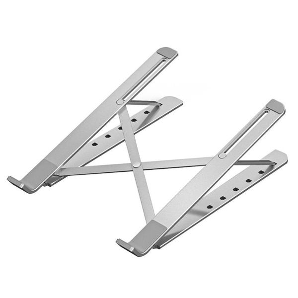 

lapholder aluminum alloy folding pc stand cooling adjustable desk tablet support office non slip bracket cell phone mounts & holders