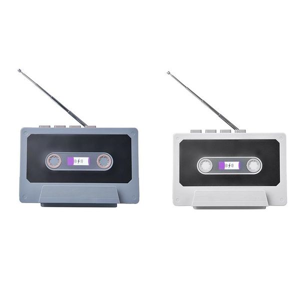 

portable bluetooth speaker rechargeable fm listening phone holder speakers