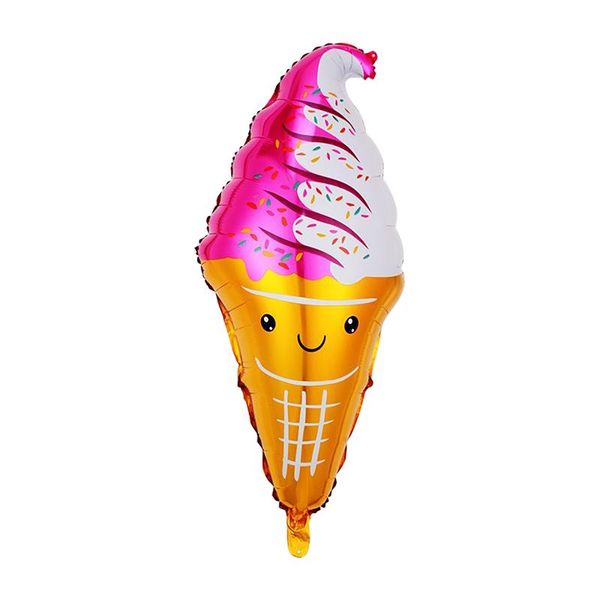 

party decoration foil balloon baby shower double side popsicle gift ice cream cone reusable birthday large diy home decor lightweight