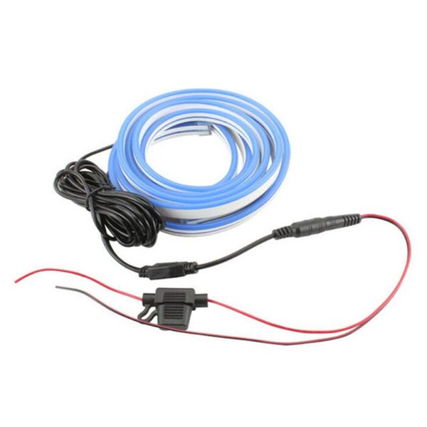 

flexible lights 120cm strip atmosphere blue cover decoration hood lamps interior&external