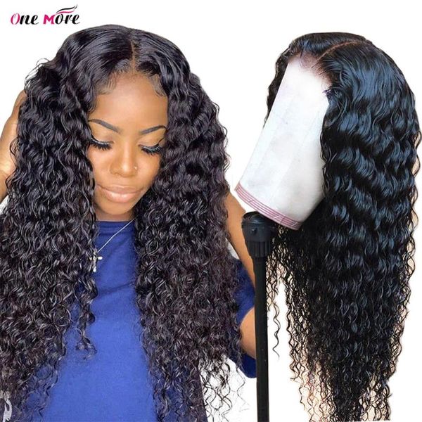 

deep wave wig 180 density pre plucked lace front human hair wigs for black women transparent, Black;brown