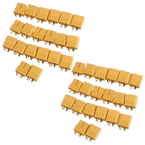 

smart power plugs 20 pairs xt60 female / male connectors for rc battery
