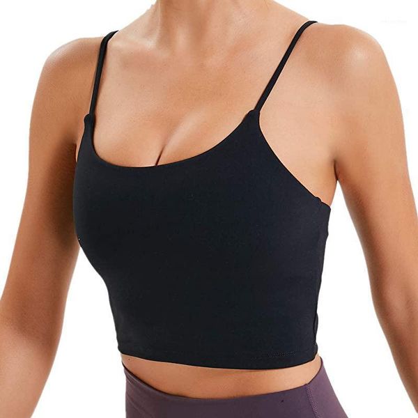 

yoga outfit women sport seamless bra fitness gym brassiere sports tank push up workout