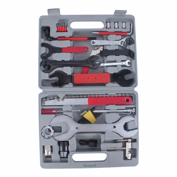 

professional hand tool sets 44pcs/set multifunction bike repair set wrench sockets tools kit bicycle with box