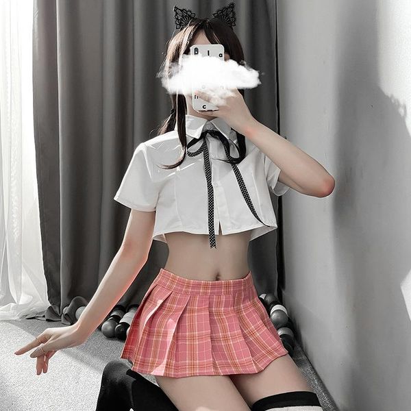 

ethnic clothing fashion jk school girl uniform harajuku sailor japanese uniforms kawaii lolita party 6 colors woman suit mini skirts, Red