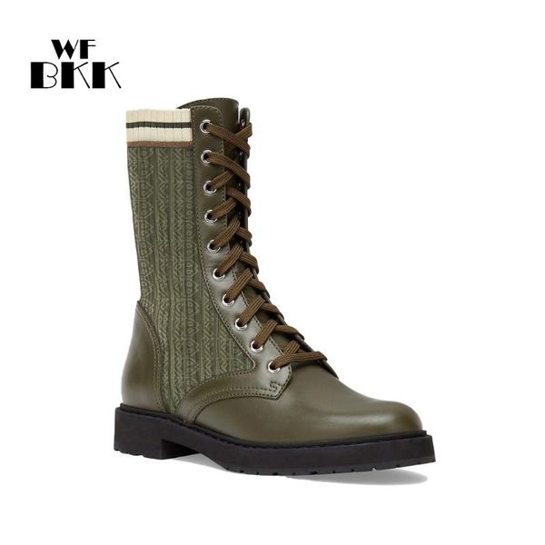 

boots wfbkk 21ss f-rockoko leather biker with stretch fabric #wfmd477, Black