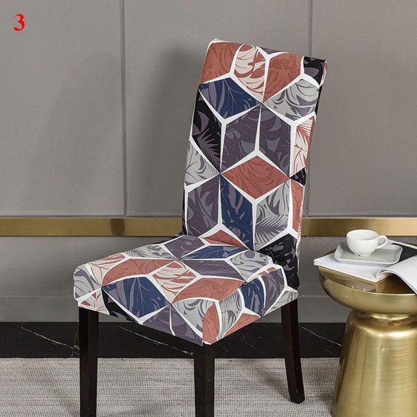 

chair covers elastic printed cover dining for room spandex stretch office case anti-dirty 1pc