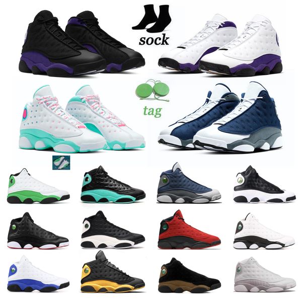 

2023 og 13s men basketball shoes 13 hyper royal wolf grey red flint obsidian houndstooth gold glitter black cat altitude women mens trainers