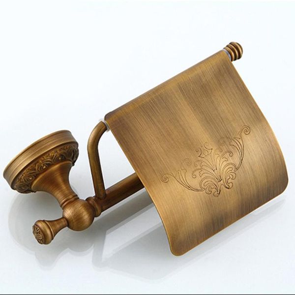 

carved holder bathroom accessories retro copper toilet roll paper rack holders