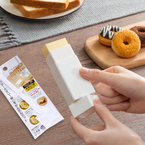 

butter cutter/dispenser case kitchen bread baking tool grade upright spreader stick applicator/storage box storage bottles & jars