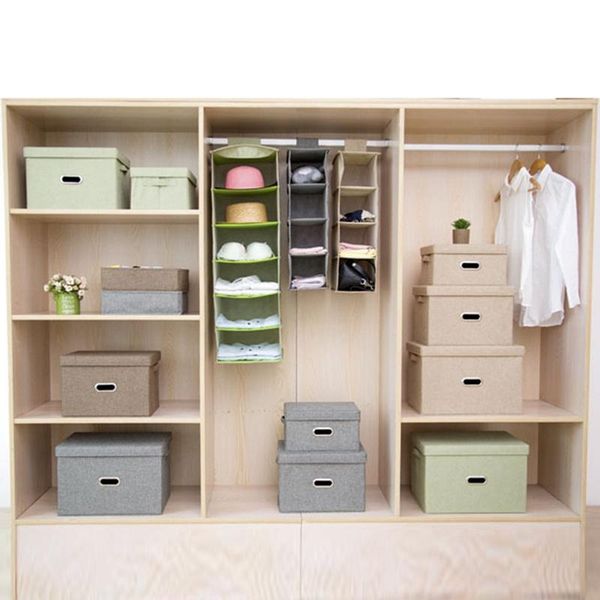 

storage drawers folding box kids toys clothes organizer for home bedroom wardrobe basket with lid organizers container