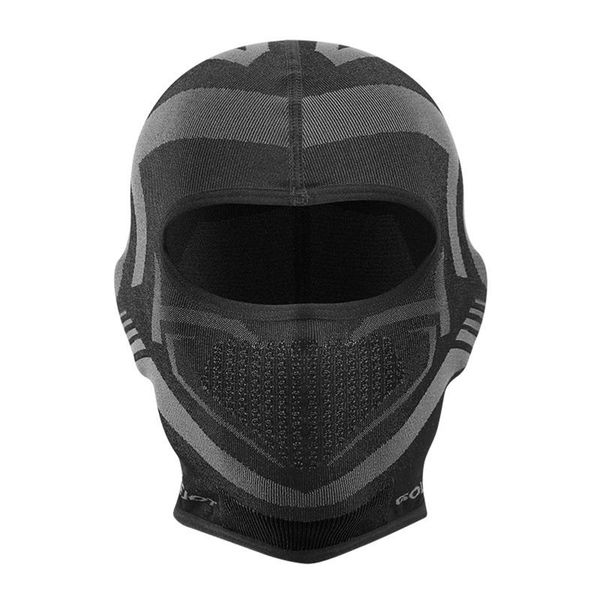 

winter warm headgear outdoor sports mountaineering windproof high-elastic anti-skid dust-proof wicking face hood cycling caps & masks, Black