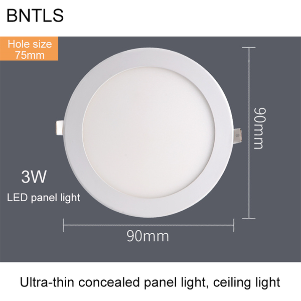 

downlights 3w 6w 9w 12w 15w 18w 24w led round ultra thin panel light down lamp ceiling