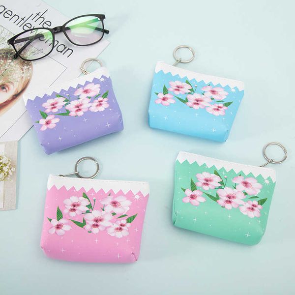 

custom made women bag, coin and wallet, pu leather pocket, White