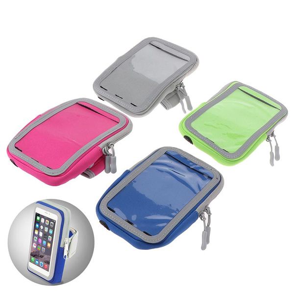 

universal arm bag 4-6inch mobile motion phone armband cover for running sport band holder of the on case outdoor bags