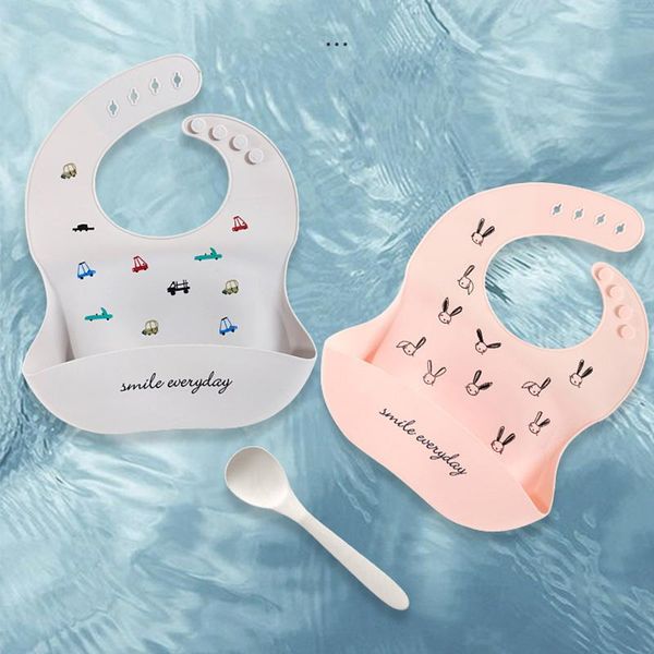 

bibs & burp cloths born baby cartoon print letter kids girl boy feeding stuff adjustable waterproof bib saliva towel