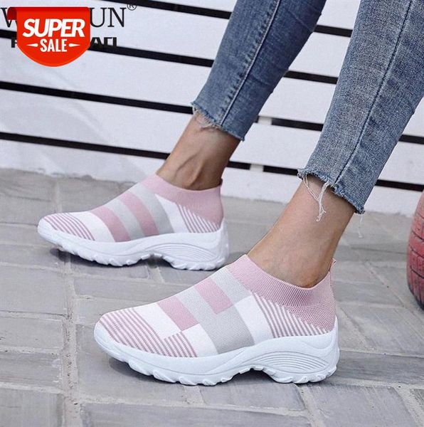 

women mix color sneakers 2021 woman comfort vulcanzied female casual flats ladies breath tennis shoes footwear plus size #vk0m