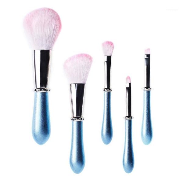 

5pcs women professional makeup brushes set glitter diamond brush all in one make up kit1
