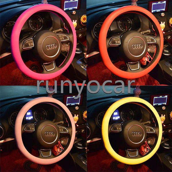 

steering wheel covers many colors odorless silicone cover