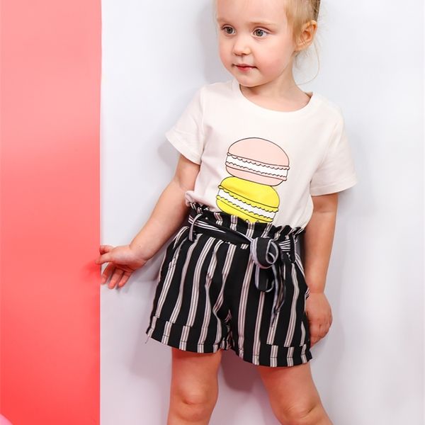 

girls shorts summer pants baby cotton for kids clothes children 210528, Black