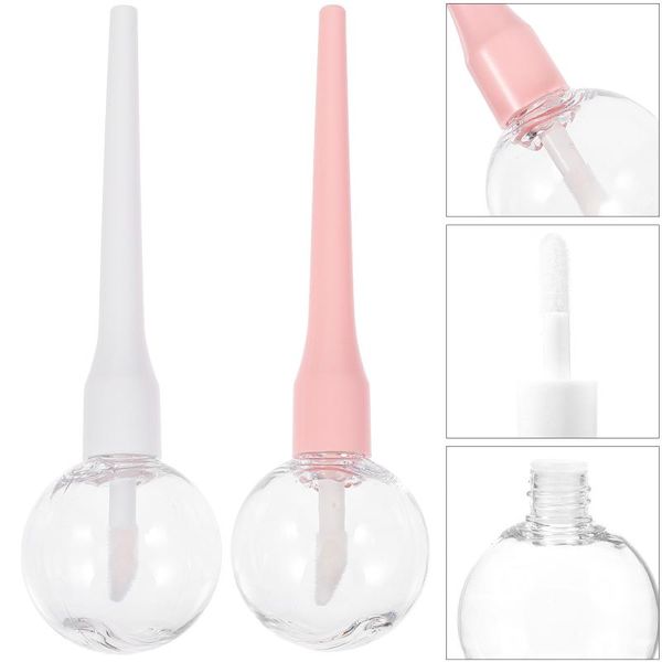 

storage bottles & jars 10pcs lip gloss tubes empty lollipop shaped container