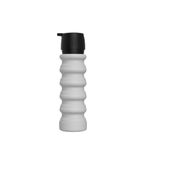 

water bottles & cages straw cup silicone large-capacity bottle outdoor travel hiking cycling foldable sports retractable