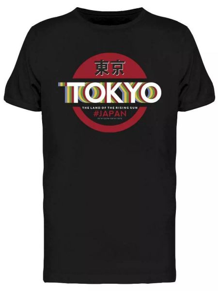 

Tokyo - Japan Design Tee Men's -Image by Shutterstock, White;black