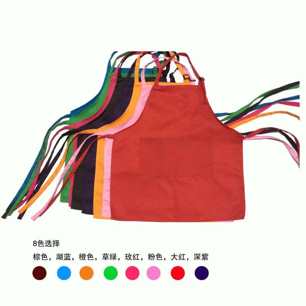

children's painting apron adjustable parent child home leisure sleeveless