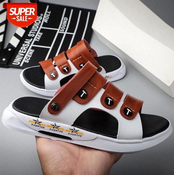 

men's beach shoes, outdoor breathable large size casual sandals and slippers #847v, Black