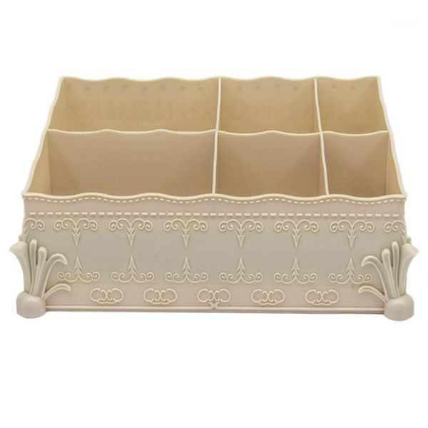 

bathroom storage & organization creative deskcosmetics box multi-layer finishing skin care products rack apricot1