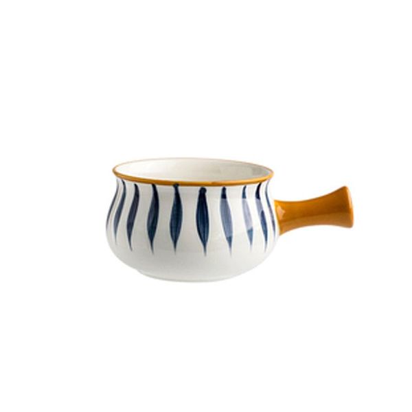 

bowls japanese breakfast tableware bowl set one-person with handle bird's nest cereal yoghurt pudding dessert baking