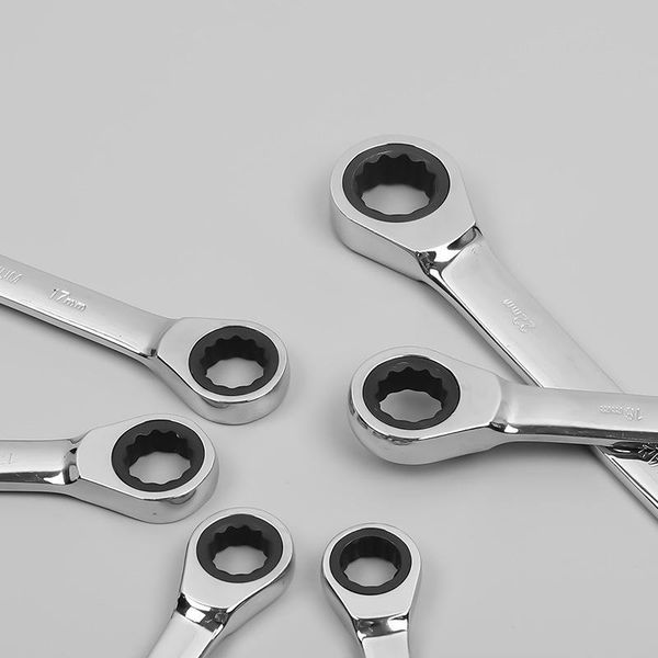 

2021 quick wrench tool quick spanner set dual-use two-way plum wrench auto repair double