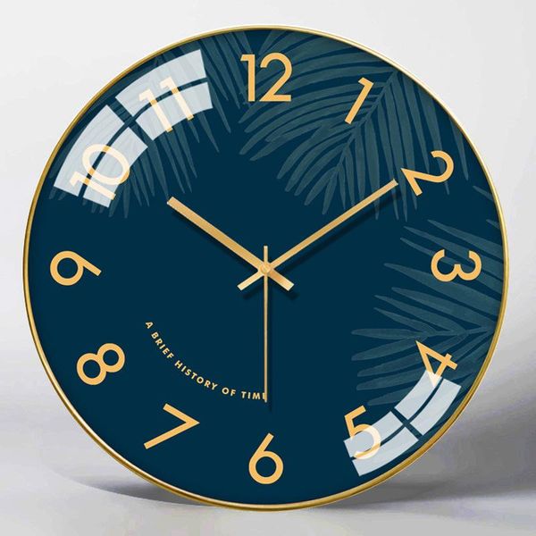 

wall clocks 12/14 inch simple fashion mute living room clock bedroom