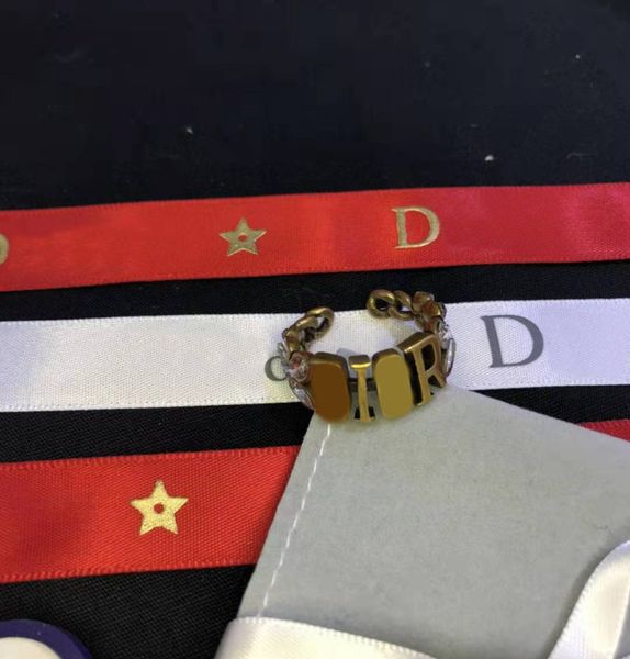 

new horse eye letter medieval ring women's fashion jewelry, Silver